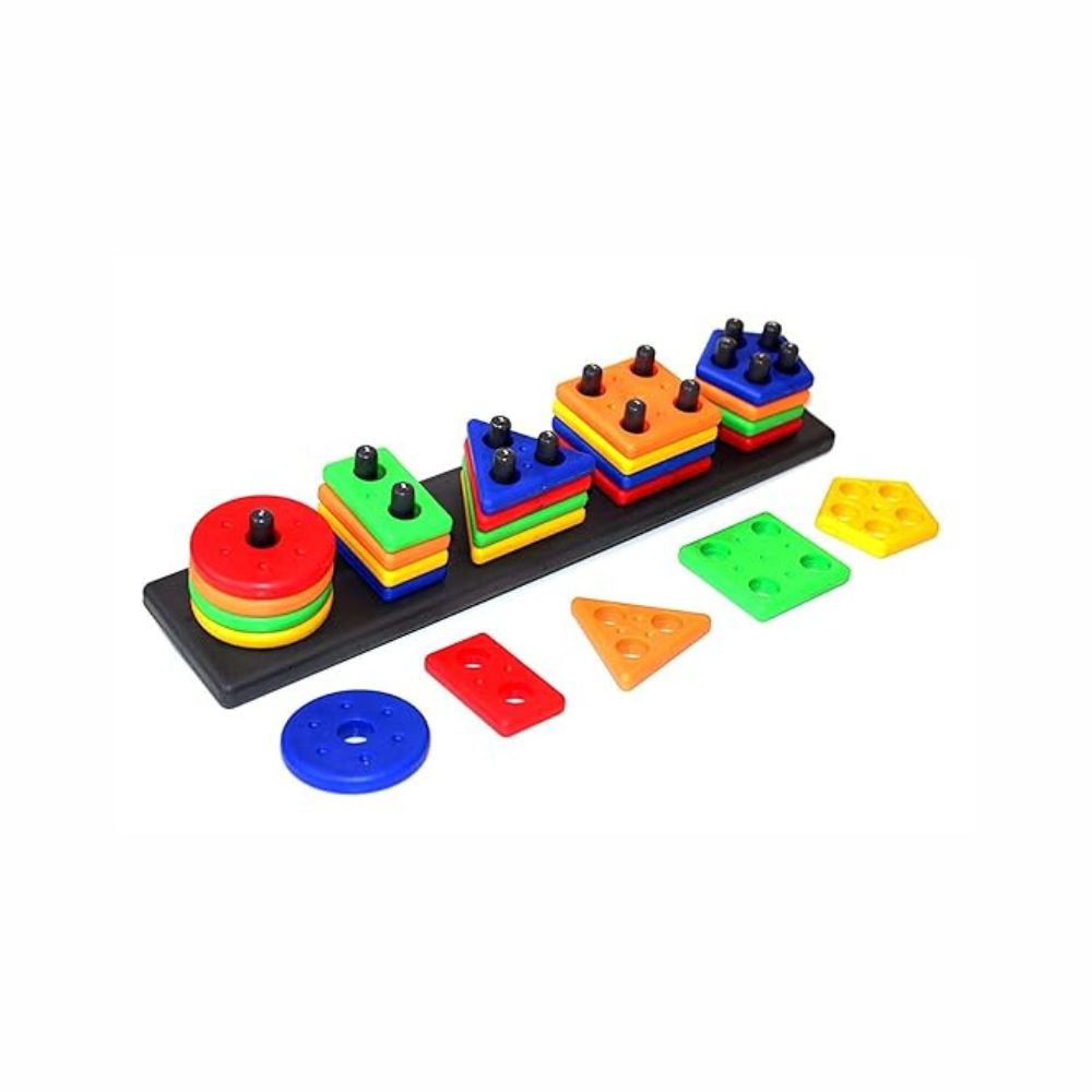 Shipra Play House Geometric Shape Stacker